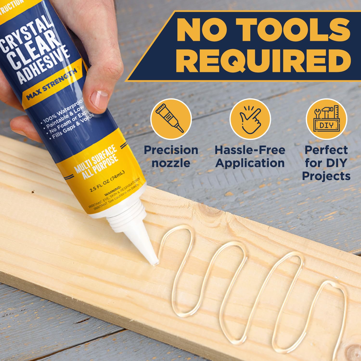 Berkland Max Strength Construction Adhesive - 2-Pack -2