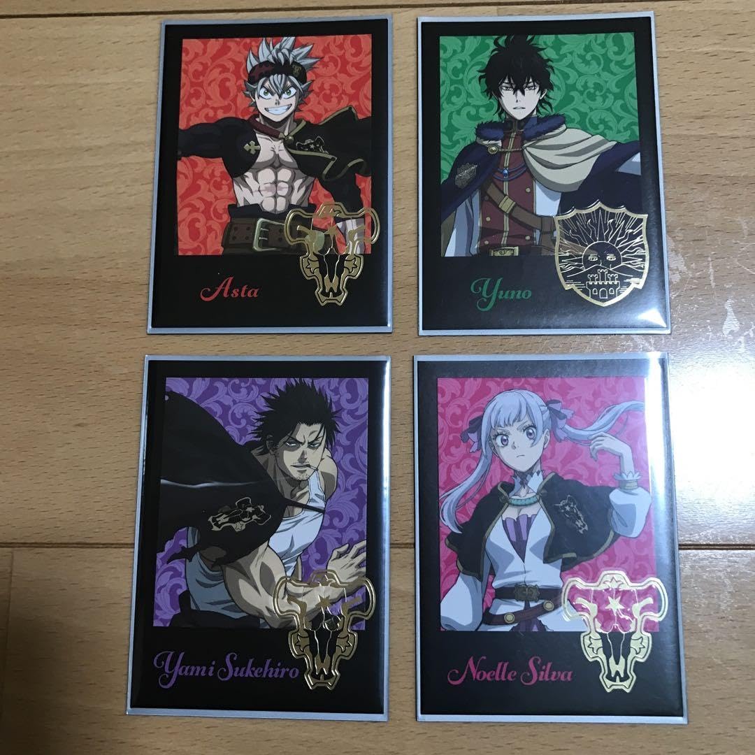Aazon.co.jp: ブラッククローバー イラスト カード ポスト カード