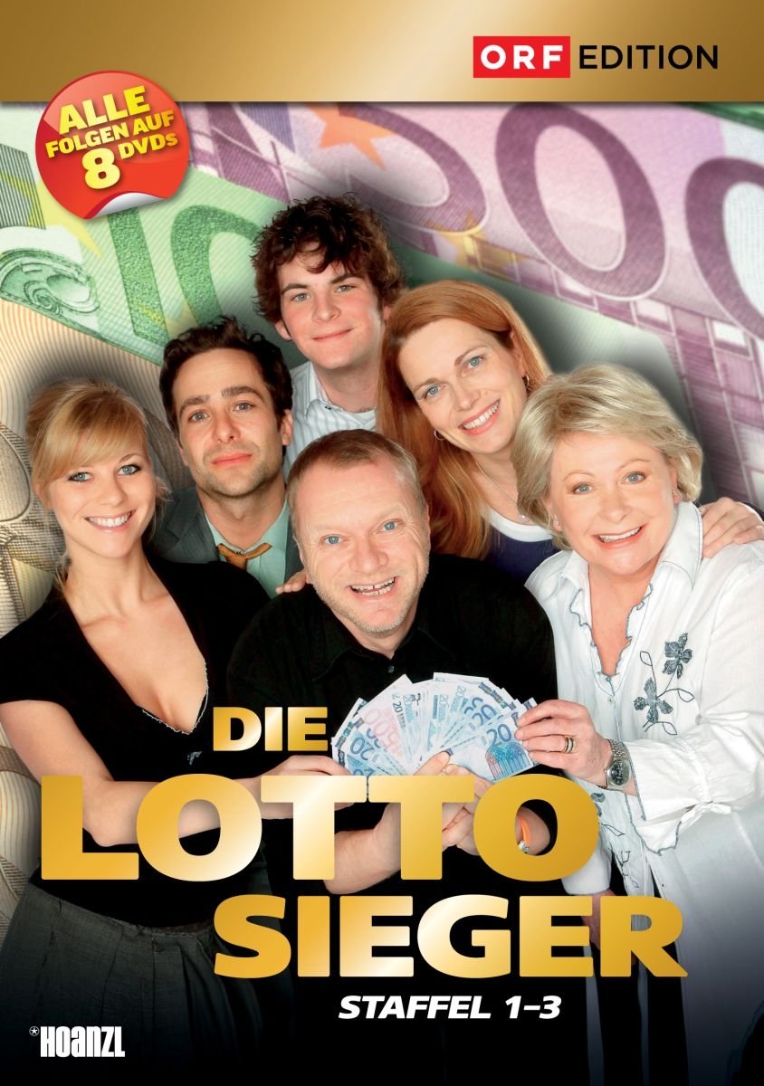 Die Lottosieger: Staffel 1 - 3 en 8 DVDs con reproducción completa sin cortes