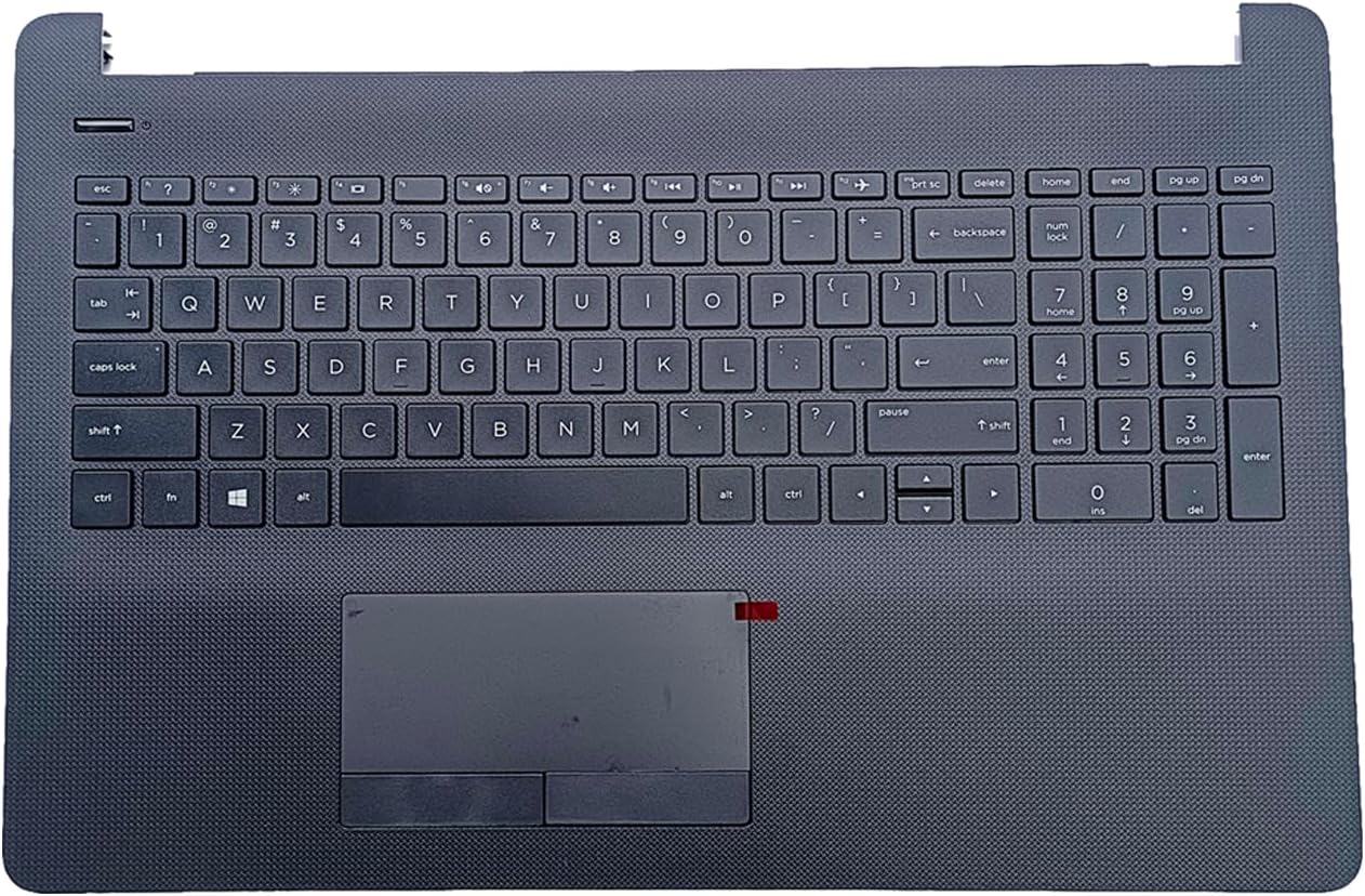 Replacement for HP 15T-BR000 15T-BS 15Z-BW 15-BS 15-BW 15G-BR 15G-BX 15-BS020WM 15.6" Laptop Upper Top Cover Case Palmrest Not-Backlit Keyboard Touchpad Assembly Part 925008-001 AP204000E00
