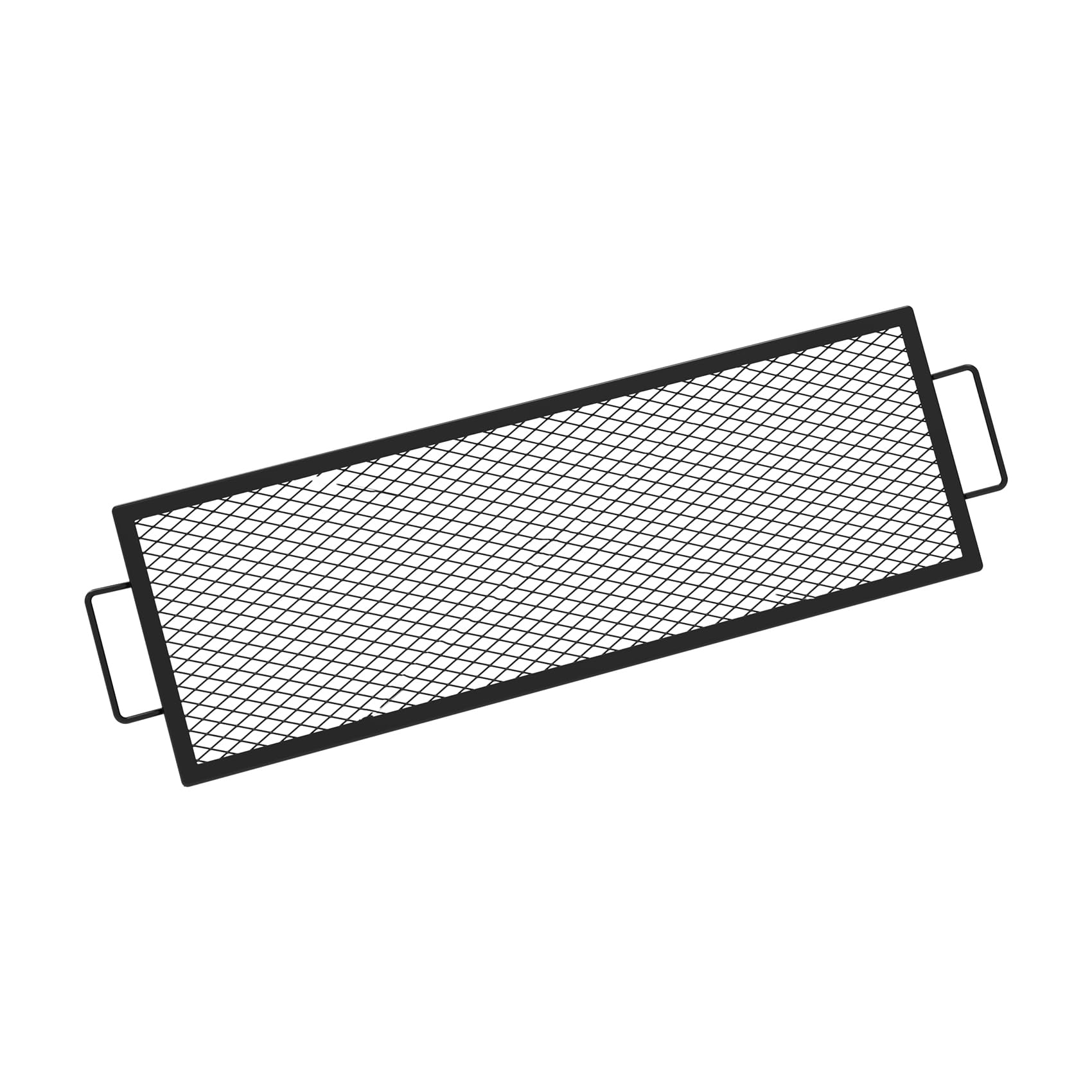 onlyfire Heavy-Duty Rectangular Fire Pit Grill Grate with X-Marks Design