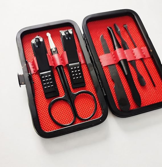 Professional 7 Piece Multifunctional Manicure And Pedicure Nail Set - Nasal Hair Removal GMN-11