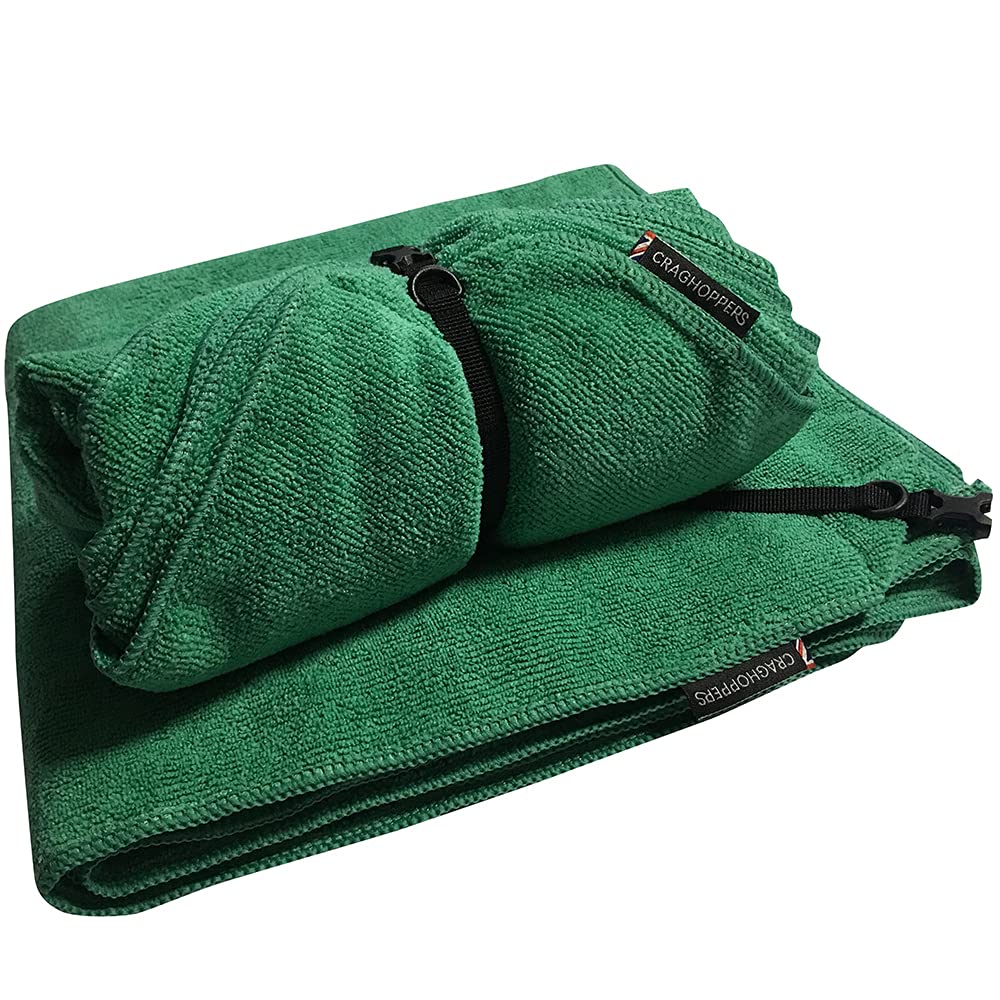 Craghoppers Compact Towel (One Size) (Agave Green)