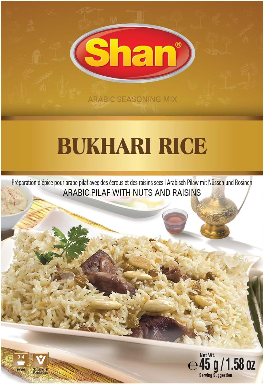 Shan Bukhari Rice Arabic Seasoning Mix 45g