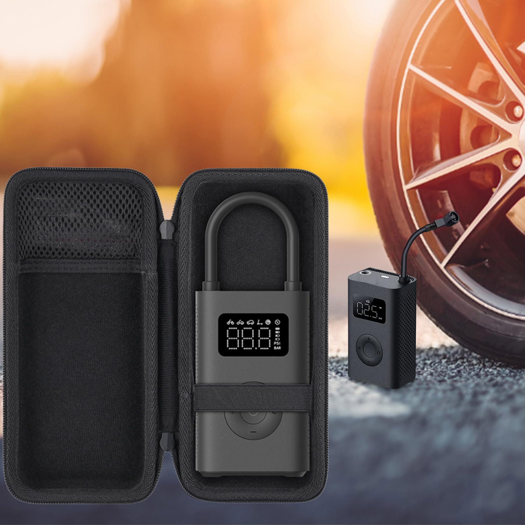 Xiomi空気入れ Xiaomiの「電動空気入れ 1S」購入。仏式・米式・ボールに対応