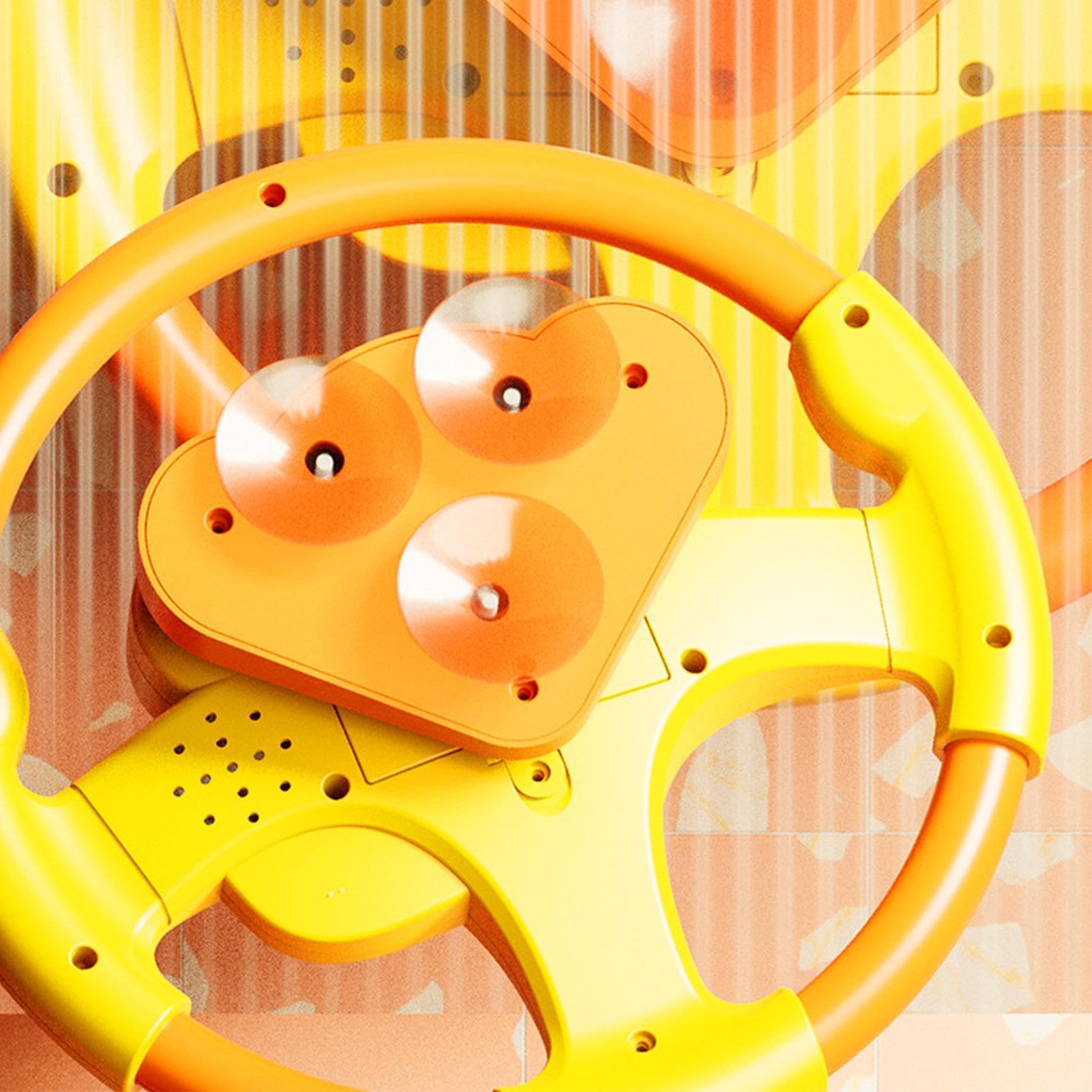 Amazon | 子供の車のステアリングおもちゃ |おもちゃのハンドルセット