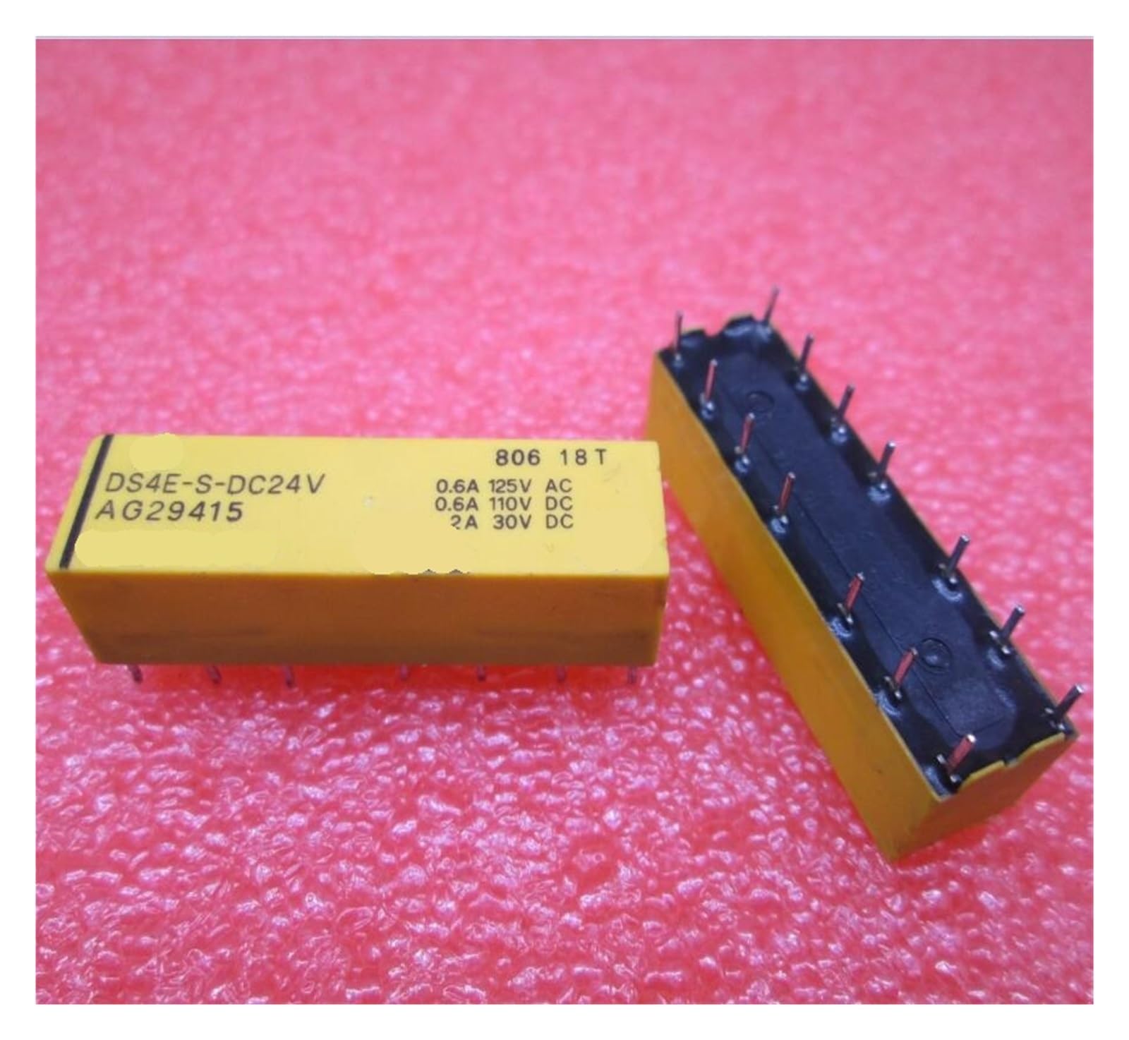 OSHZIKJII Relay DS4E-S-DC24V AG29415 DS4ESDC24V DS4E-S-24VDC DC24V 24VDC 24V 14PIN