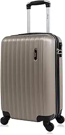 Mala de viagem bordo Pequena 10kg Londres Swiss Move Champagne