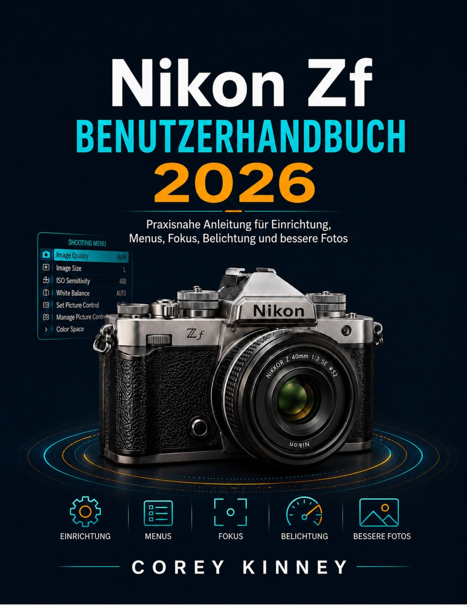 Manuel Nikon Zf 2026 livre de tutorat focus et exposition allemand