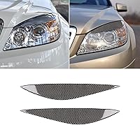 Vista 19 de para Mercedes-Benz Clase C W204 2007-2013 Consola Central de Fibra de Carbono Suave Real Panel de Cambio de Marchas Kit de Cubierta Envolvente