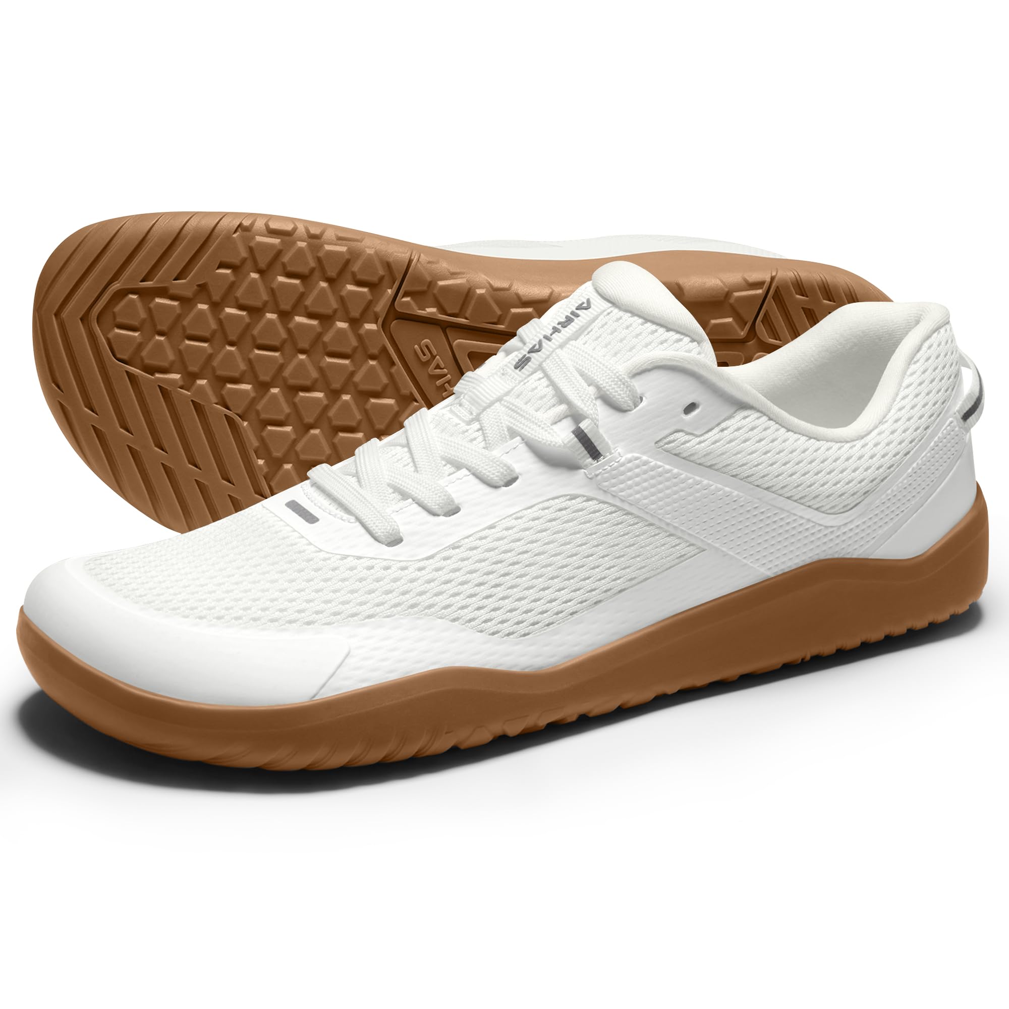 AIRHAS Mens Zero Drop Barefoot Shoes Anatomical Tox Box Trail Running Sneakers for Men Gym Workout Cross Training Shoes — view 7