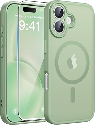 Miniatura 152 de FNTCASE Funda para iPhone Air: [Compatible con Magsafe] Fundas translúcidas mate con [protección completa de la cámara] [protector de pantalla]