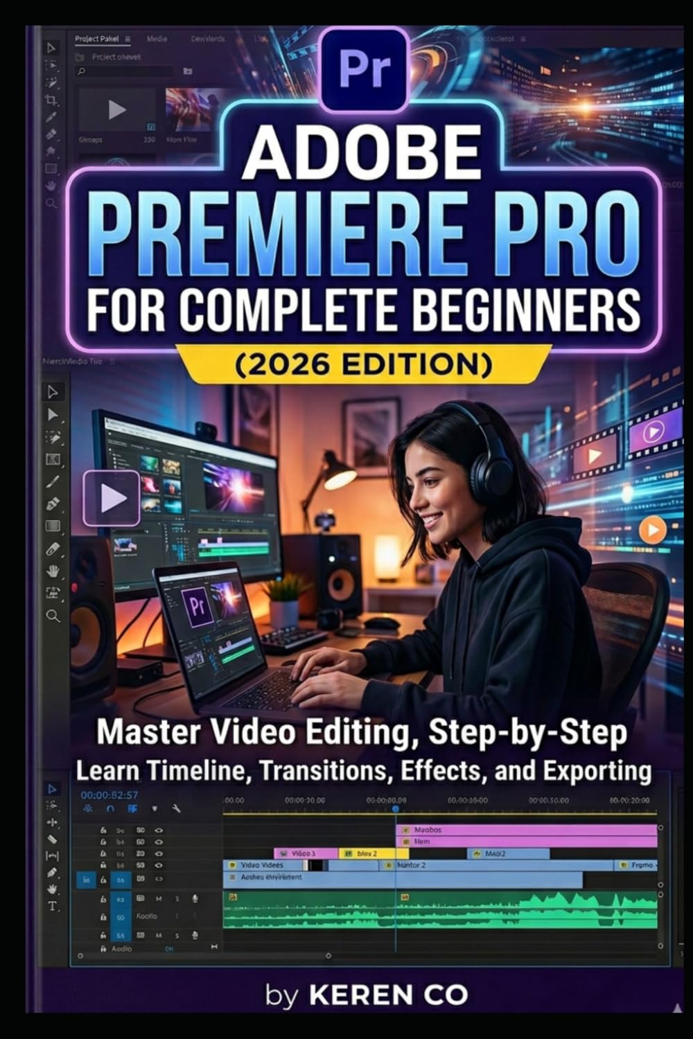 Adobe Premiere Pro for Complete Beginners (2026 Edition): Edit, Color, and Export Professional Videos from Day One