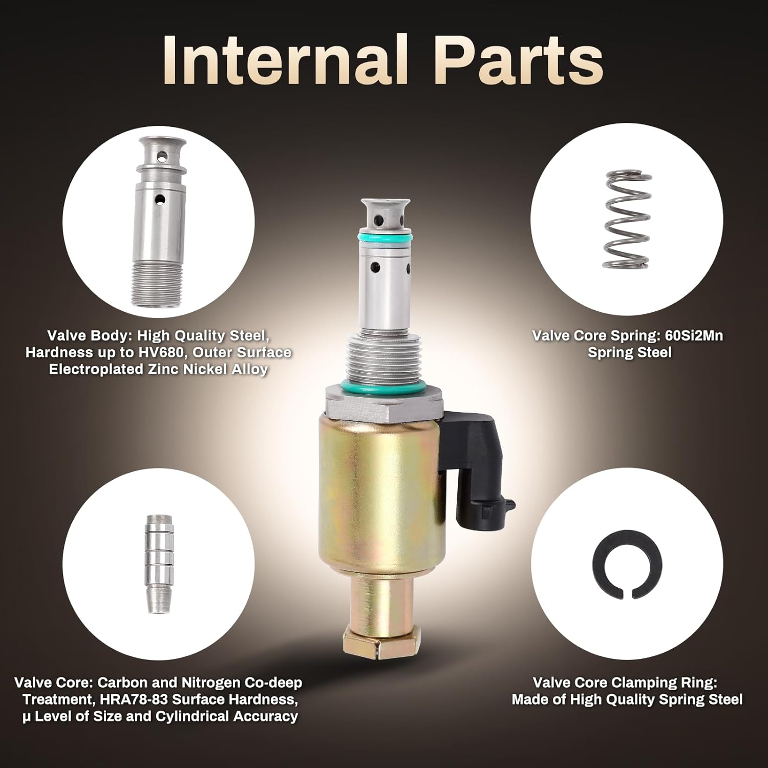 7.3l IPR Valve Fuel Injector Pressure Regulator Valve F81A9C968AA F5TZ9C968A Compatible for V8 Powerstroke 1995-2003 F250 F350 F450 F550 E350 E450 E550