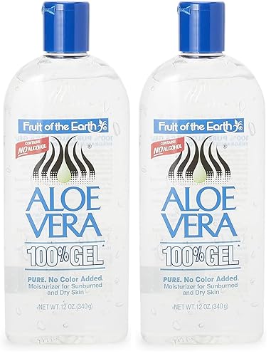 Miniatura 6 de Gel de Aloe Vera 100% Fruit of the Earth 6 oz (Paquete de 2)
