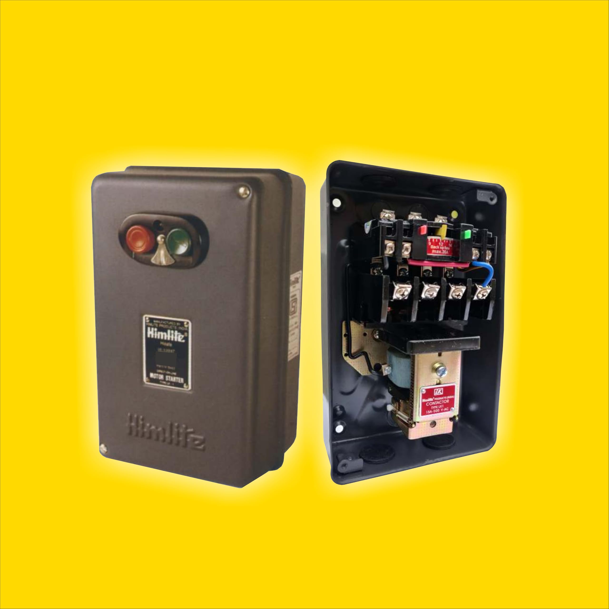 LK DIRECT-ON-LINE (DOL) MOTOR STARTER by HIMLITE for 3 PHASE MOTORS (Please select Motor HP in variant) (DOL-LK-3P-(7.5HP)-(13-21A))-image-40
