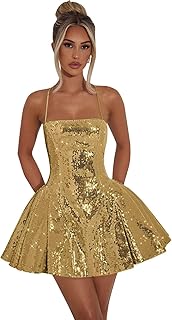 Sparkly Sequin Homecoming Dresses for Teens Short Party Prom Dress Cocktail Gowns - Buy now