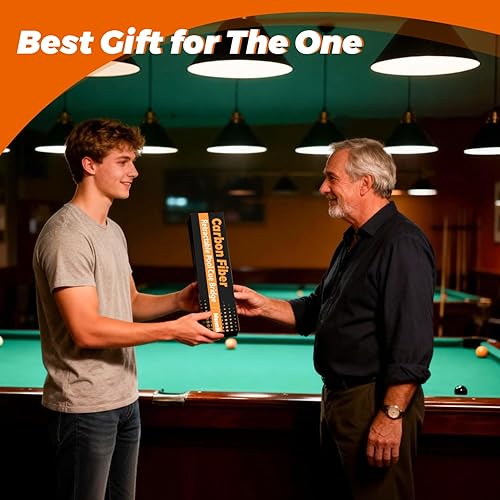 Miniatura 6 de Palo de puente retráctil de fibra de carbono 3K con cabezales de puente de metal extraíbles, soporte profesional de billar con bolsa de