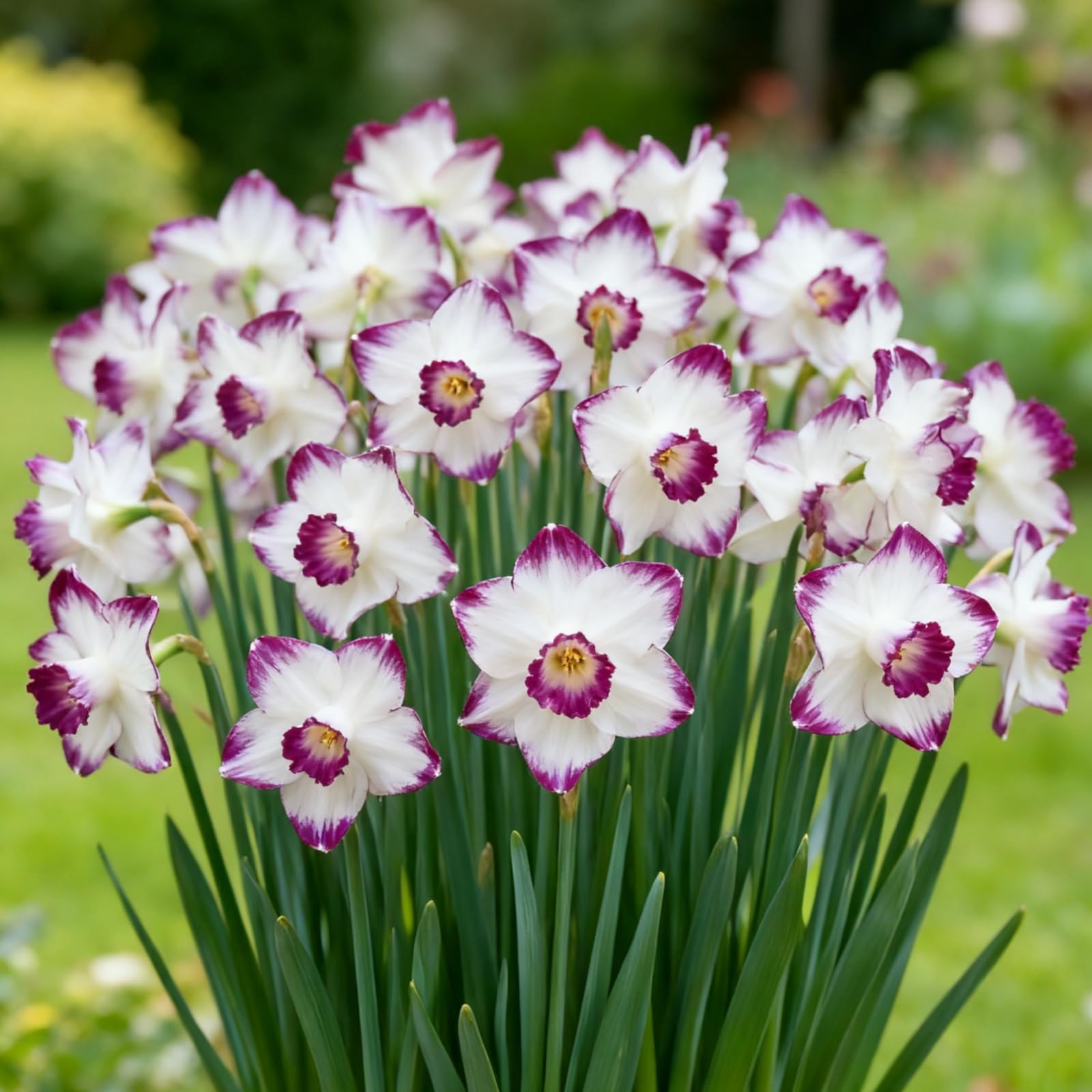 Narcissus Bulbs UK/Daffodil Bulbs for Planting Now/Suitable for Garden Plants/Landscape Design/Indoor and Outdoor Potted Plants-6 Bulbs-E