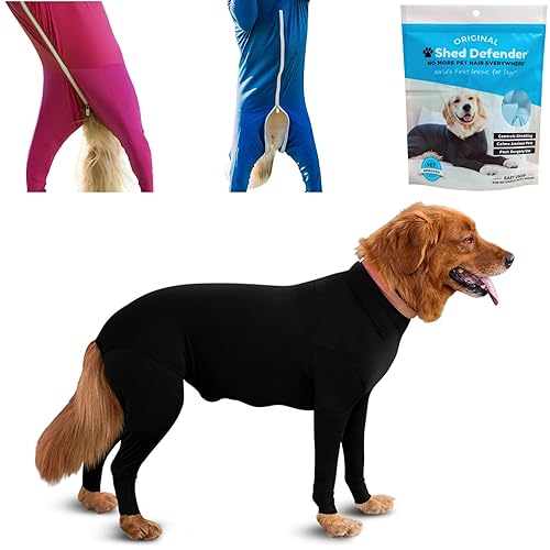 Shed Defender Original Dog Onesie for Dog Shedding, Seen on
