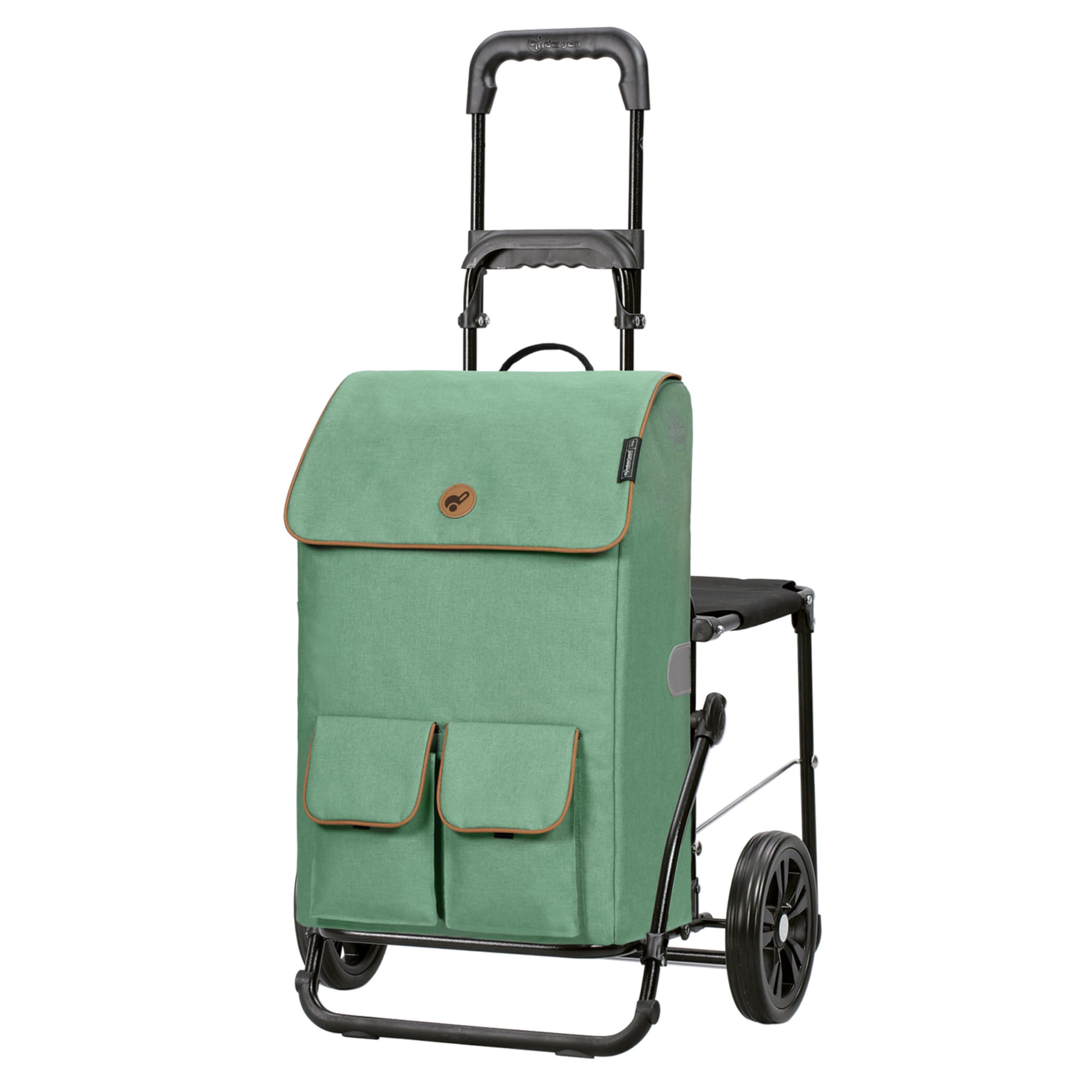 ANDERSEN Einkaufstrolley - Komfort Shopper Ipek Ma Salbei