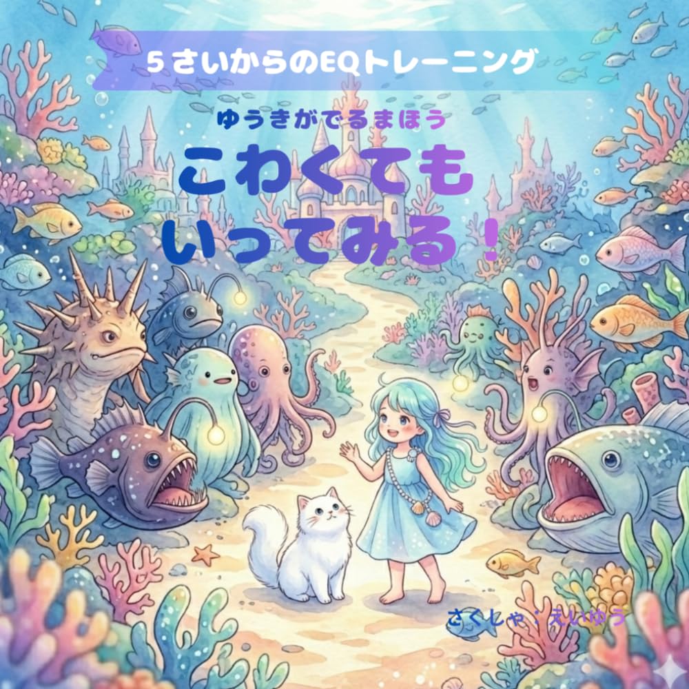 こわくても いってみよう！ゆうきがでるまほう: はじめての自己主張｜勇気を育てる絵本｜気持ちを言えない子に｜言ってみるができるようになる絵本 (５さいからのEQトレーニング)