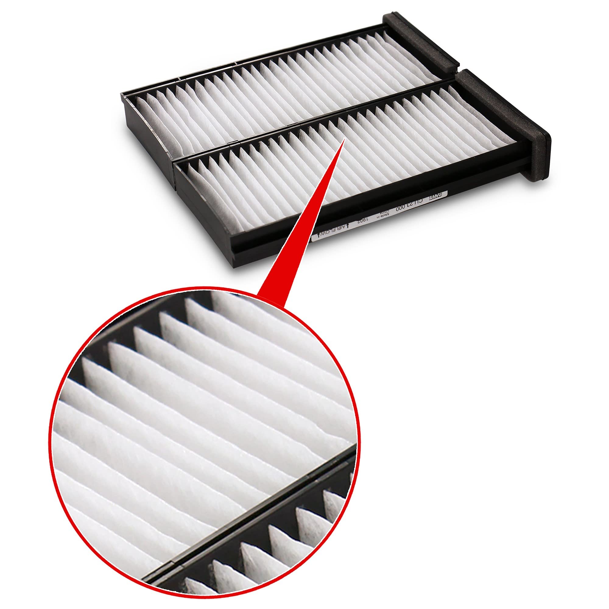 MANN-FILTER CU 2745-2 Filtro Aria Cabina - Set Da 2 - Qualità Primo Equipaggiamento - Per Auto E Veicoli Commerciali