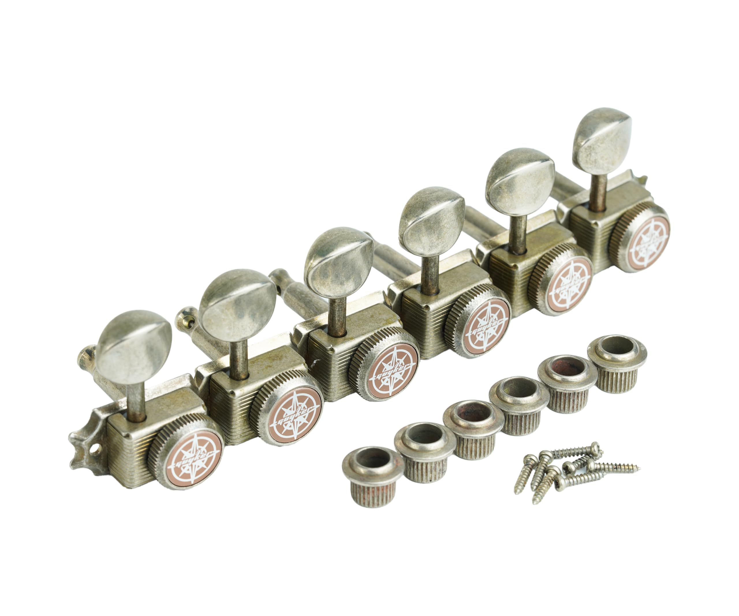 Amazon.com: Guyker Guitar Locking Tuners 6-In-Line, Rust Color