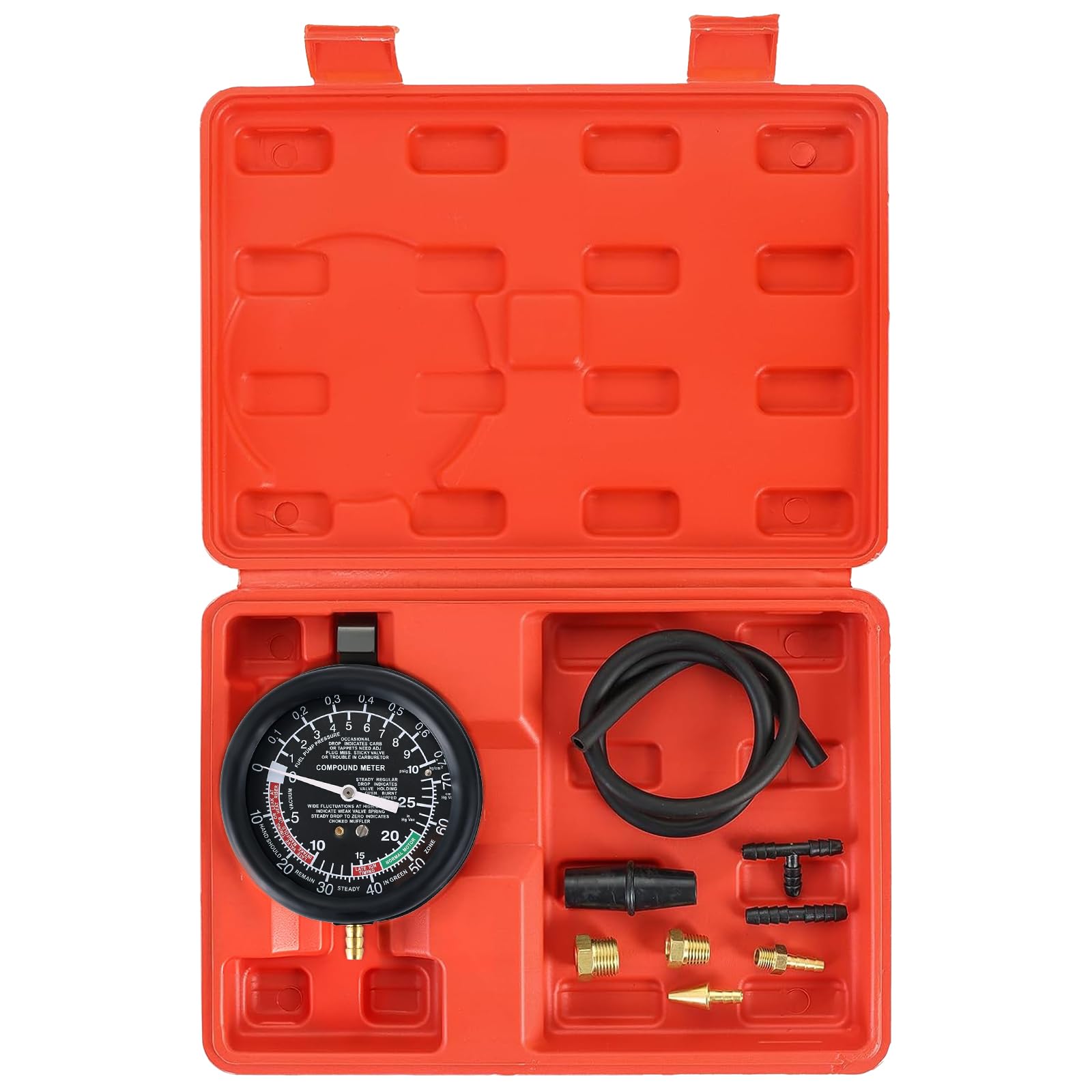 Vacuum and Fuel Pump Tester Gauge Kit