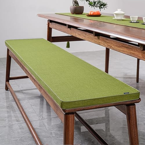 Miniatura 8 de RAKTOV Elegante cojín de asiento de banco tamaño personalizado, cojines para silla de jardín para interiores y exteriores, cojín de asiento de sofá