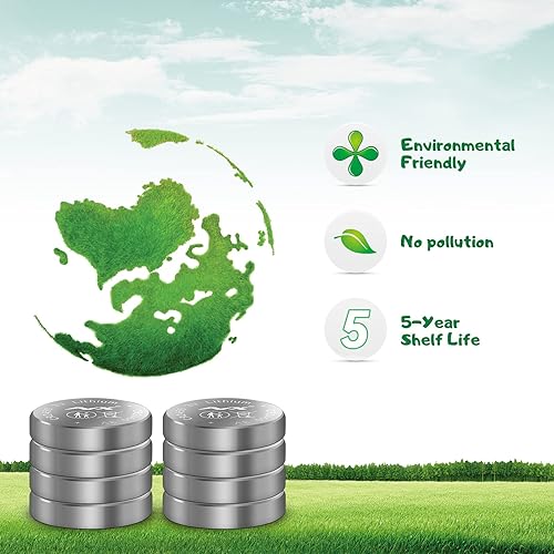 Miniatura 5 de Tsrwuily CR2450 - Batería de litio de 3 V, transmisor de entrada remota sin llave, paquete de 6 unidades de energía de mayor duración (6 piezas)