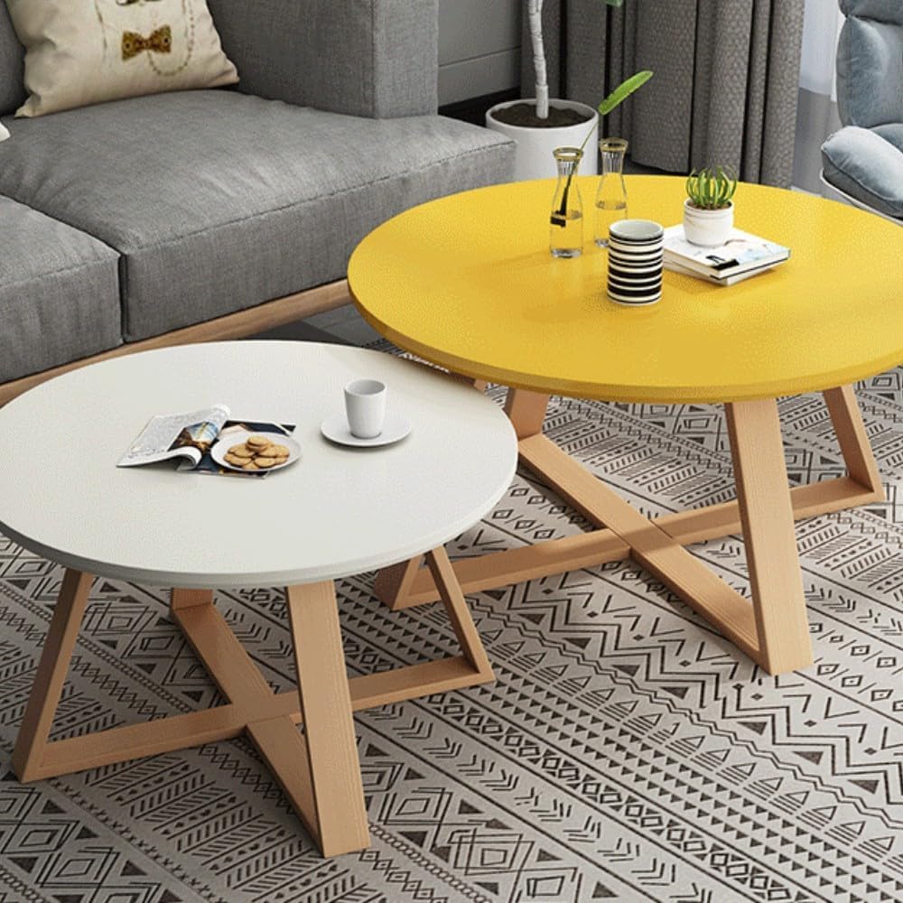 Amazon.co.jp: ローテーブル おしゃれ 丸型 モダン ミニマリスト  