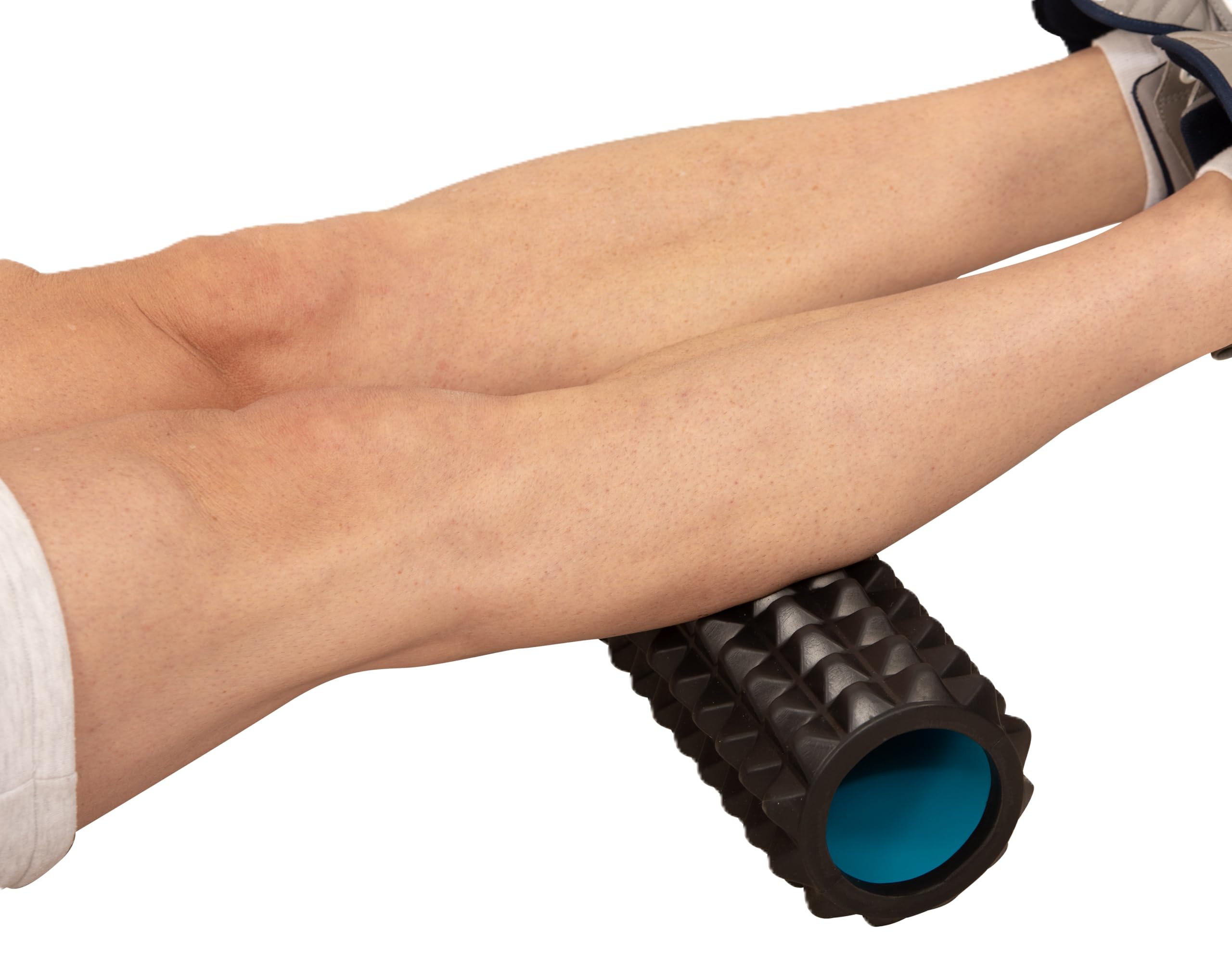 Fitem Foam roller Kit de Massage Profond - Rouleau de Massage - Mal de Dos - Courbatures Musculaires & Trigger Points - Récupération Sportive et Bien-être