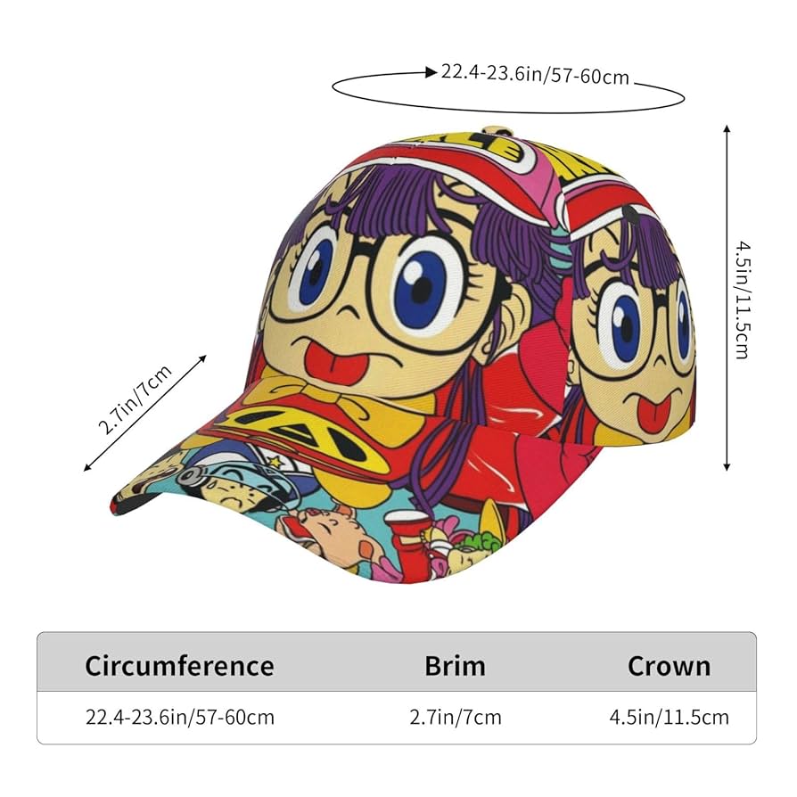 ARAL キャラクターキャップ 7 3/8 NEW ERA 59FIFTY Dr.スランプアラレちゃん キャップ 7 3/8