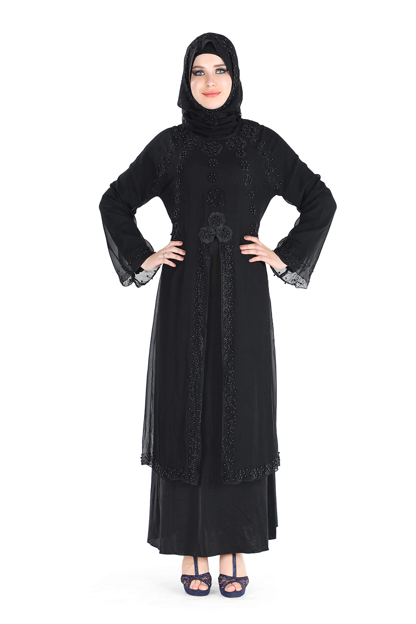 SOFIASThe Finest Name in Abayas - Export Quality Designer Abaya/Burkha, Lycra Fabric, Astar Lycra Fabric,
