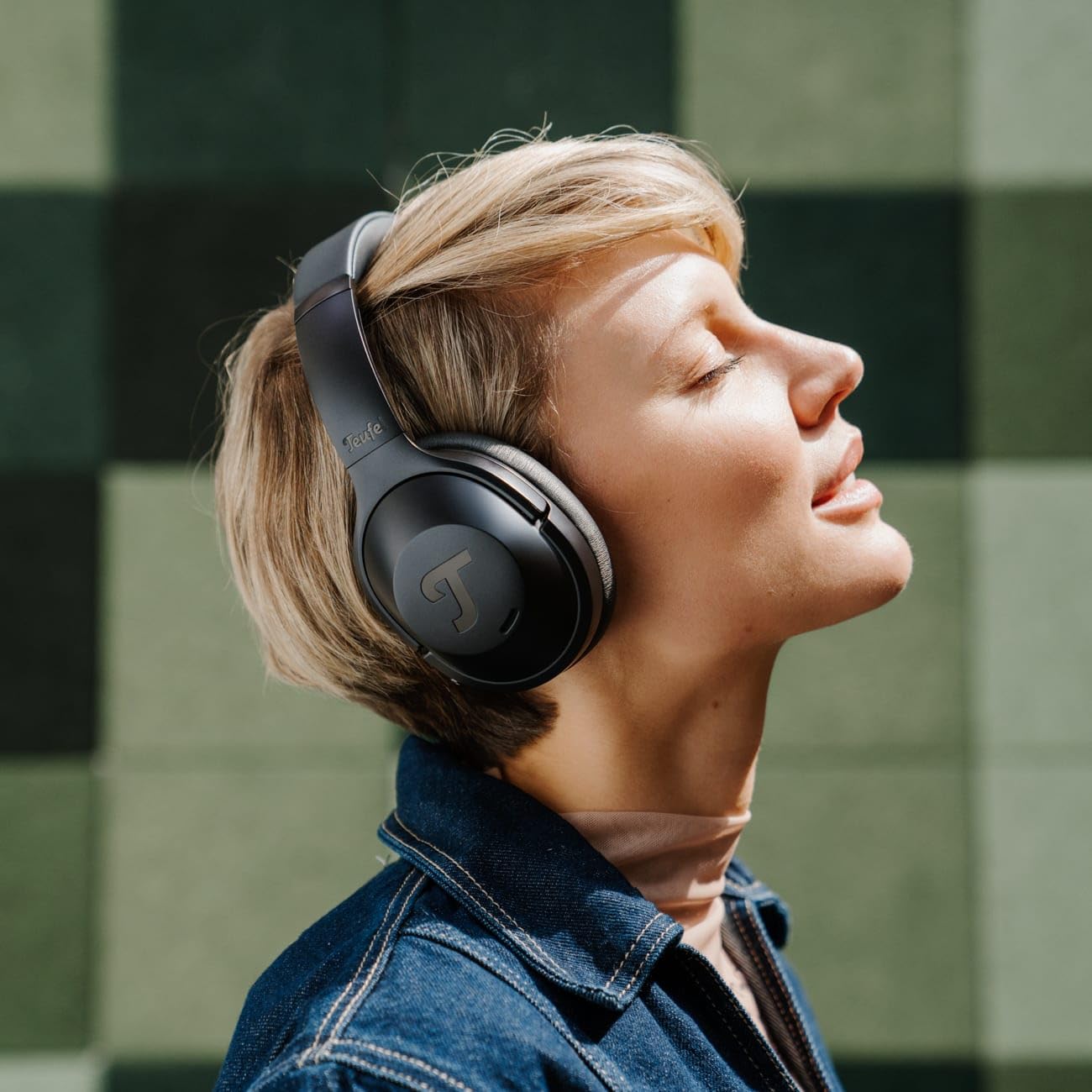 Teufel REAL Blue NC 3 - Kabellose Bluetooth-Kopfhörer Over-Ear mit Active Noise Cancelling und Langer Akkuflaufzeit (bis zu 59 Stunden mit ANC), Sprachsteuerung, Transparenzmodus - schwarz