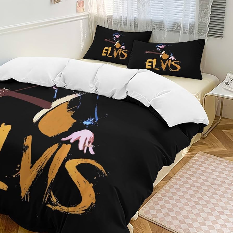 【希少品】プレスリーのベットカバー 希少品】プレスリーのベットカバー