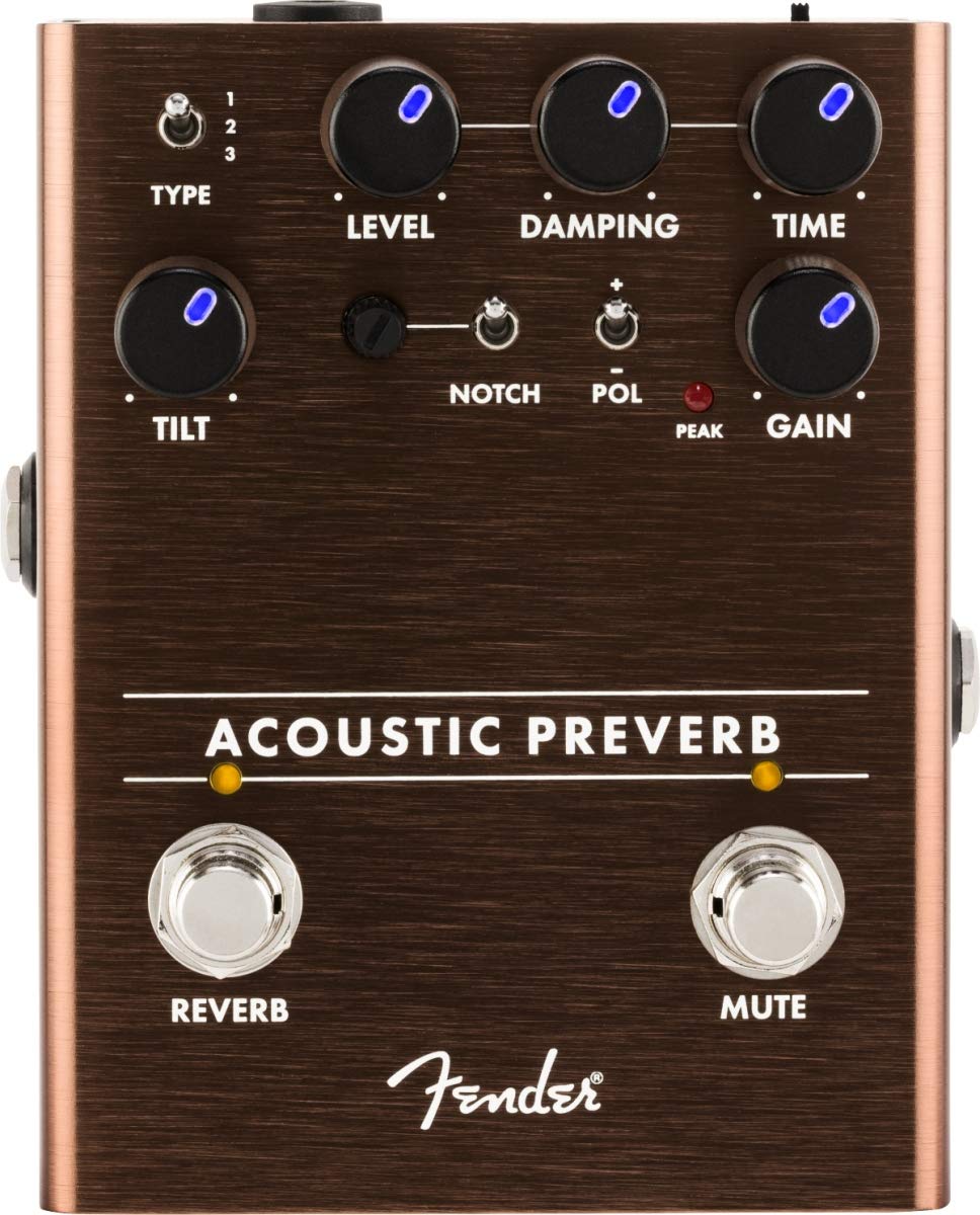 Amazon | Fender Acoustic Preverb プリアンプ リバーブ ギター