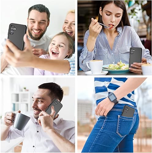 Miniatura 6 de Funda para Galaxy A13, protección contra caídas, resistente a prueba de golpes, militar, funda protectora para teléfono Samsung Galaxy A13 (Galaxy