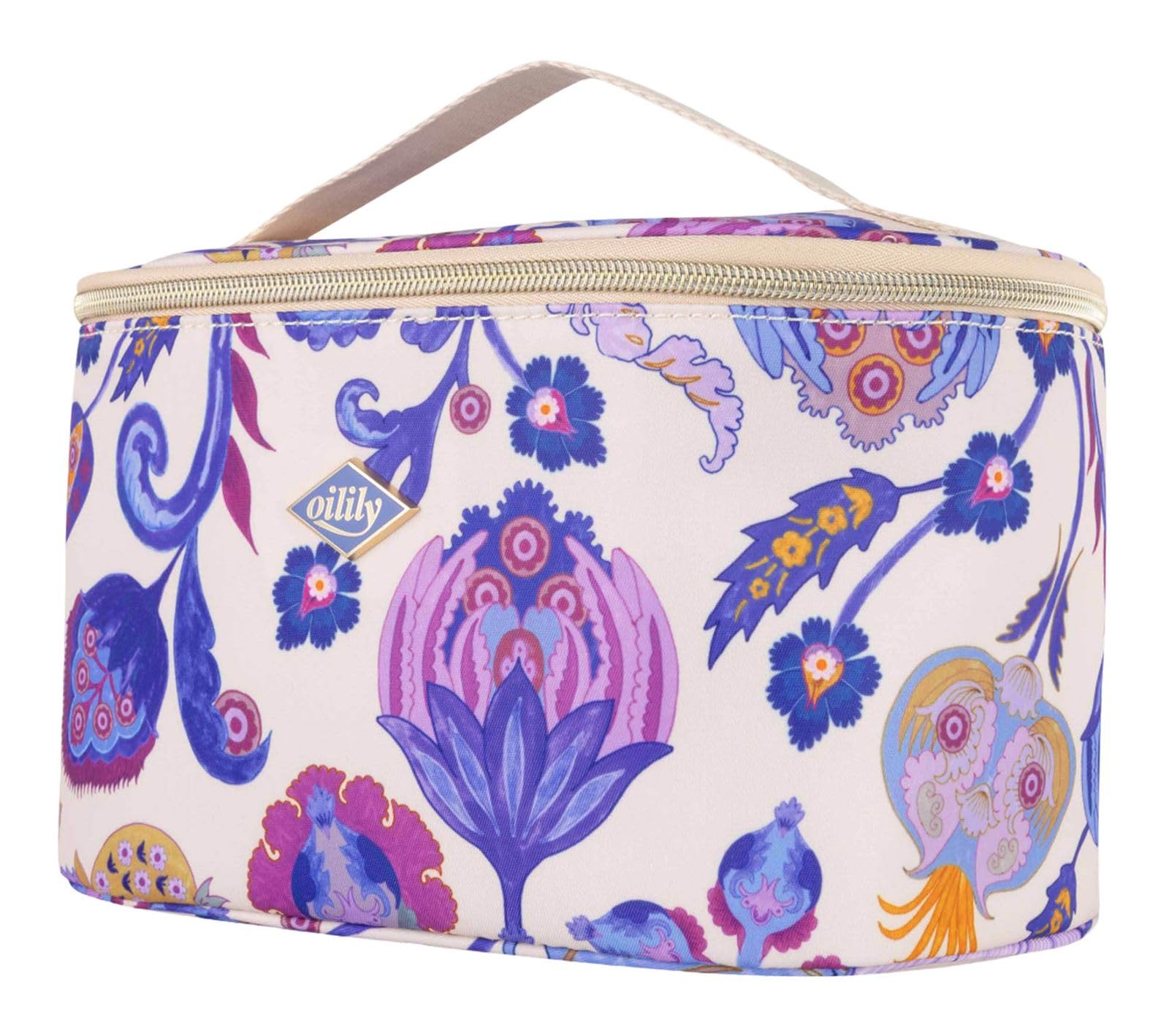 Oilily Kosmetiktasche Cady Beauty Case Shifting Sand bunt