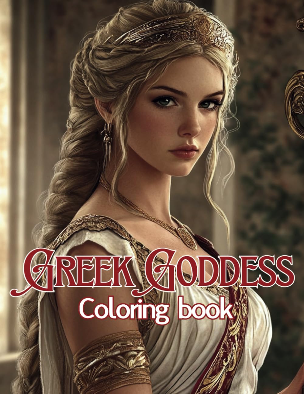 Greek Goddess Coloring Book: Discover the power and grace of Ancient Greece | for adults and young adults