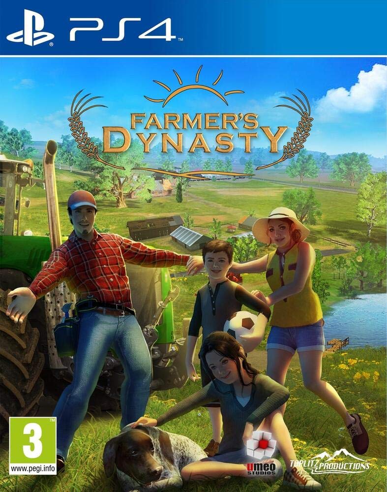 Bigben Interactive Farmer's Dynasty video game Basic PlayStation 4 Dutch, French - Video Games (PlayStation 4, Simulation, Physical media)