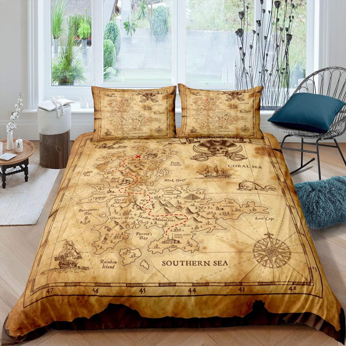 boys pirate bedding