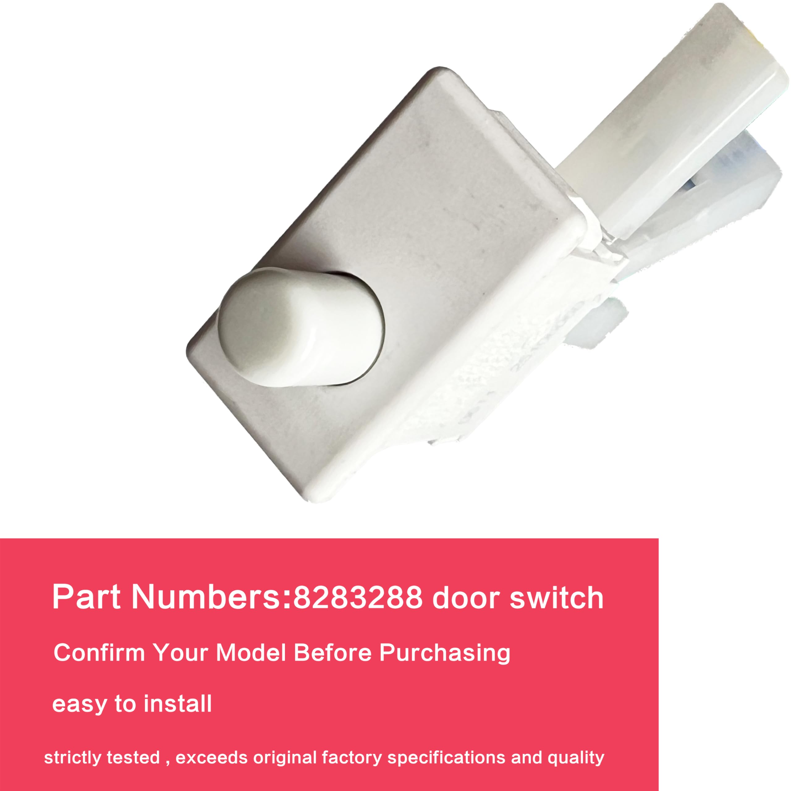 Amazon.com: 8283288 Dryer Door Switch with Wire, Compatible with