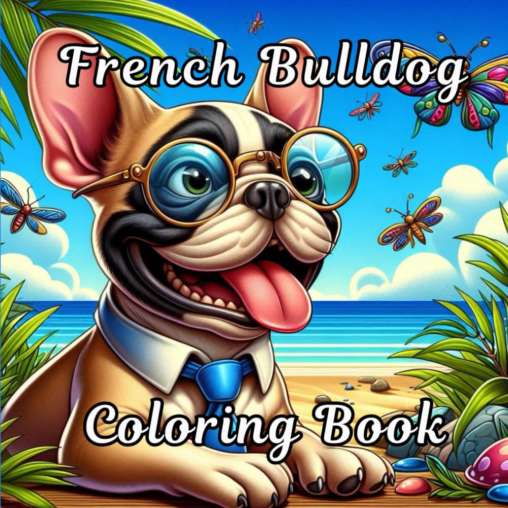 French Bulldog Coloring Book