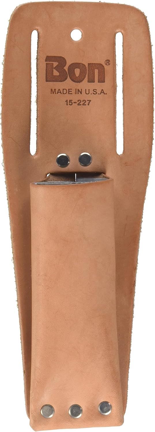 Bon 15-227 Knife Holster - Leather Closed End