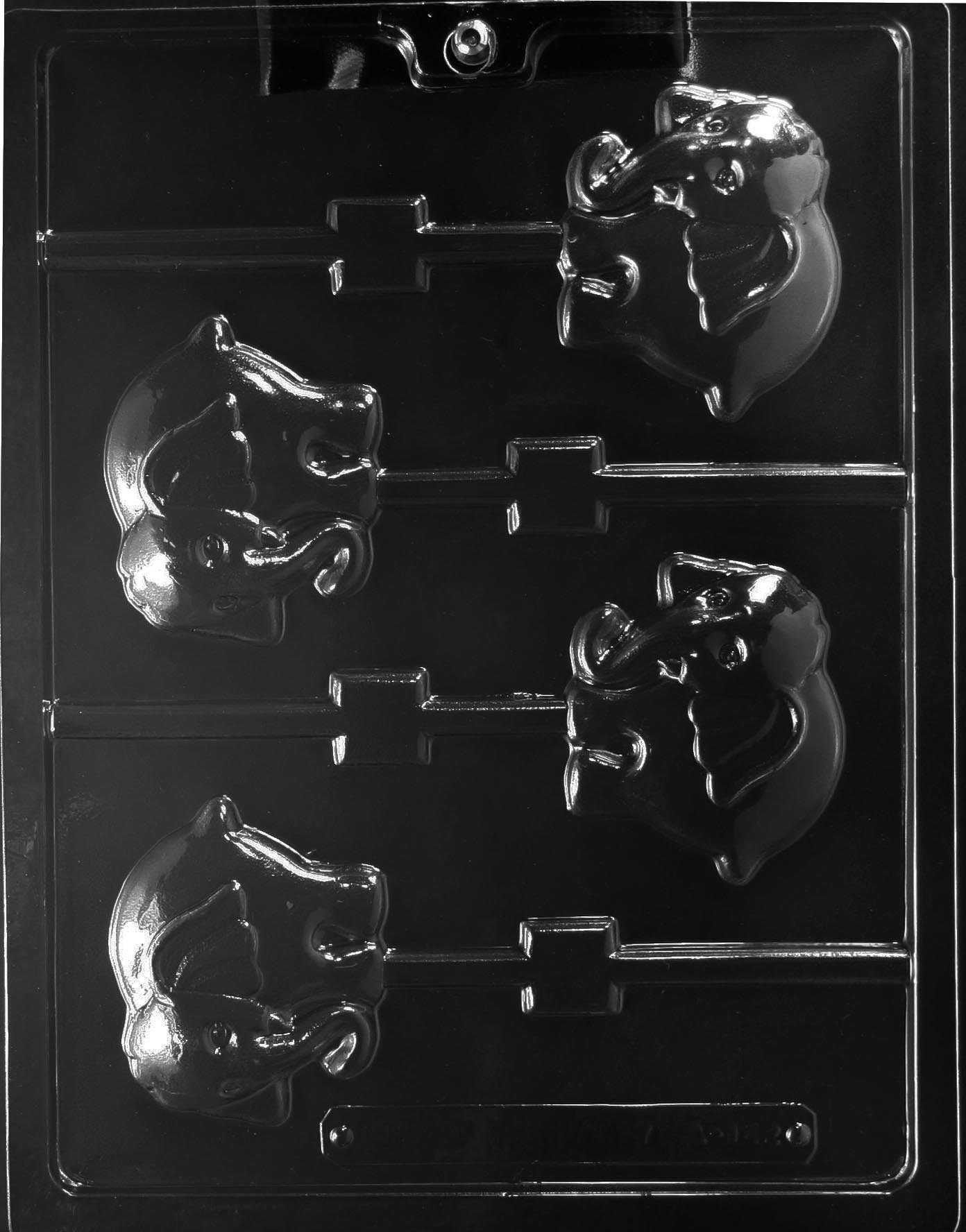 A142 Elephant Lollipop Sucker Chocolate Candy Mold