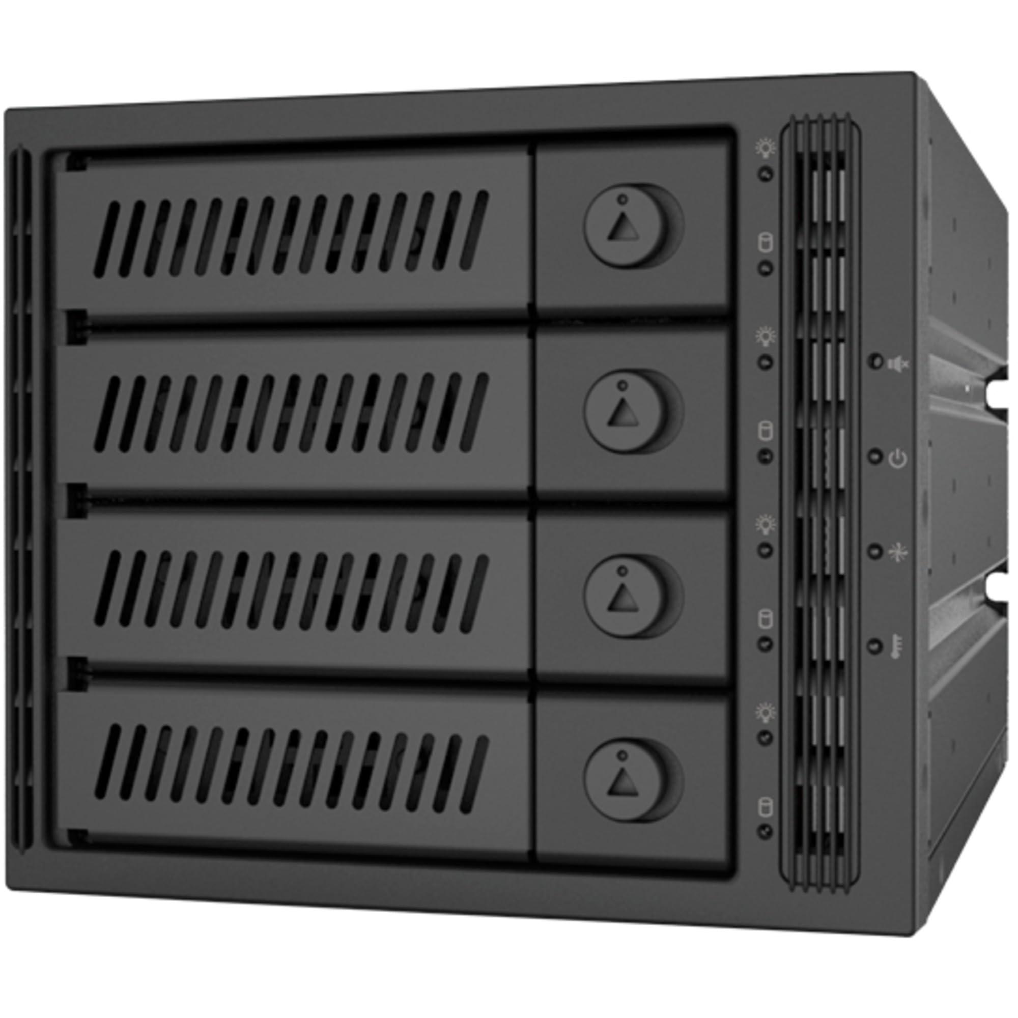 CHIEFTEC CMR-3141SAS Panel BAHÍA Disco Duro para 4 HDD/SSD (3,5 "/ 2,5"), ocupa 3 ranuras de 5,25 "