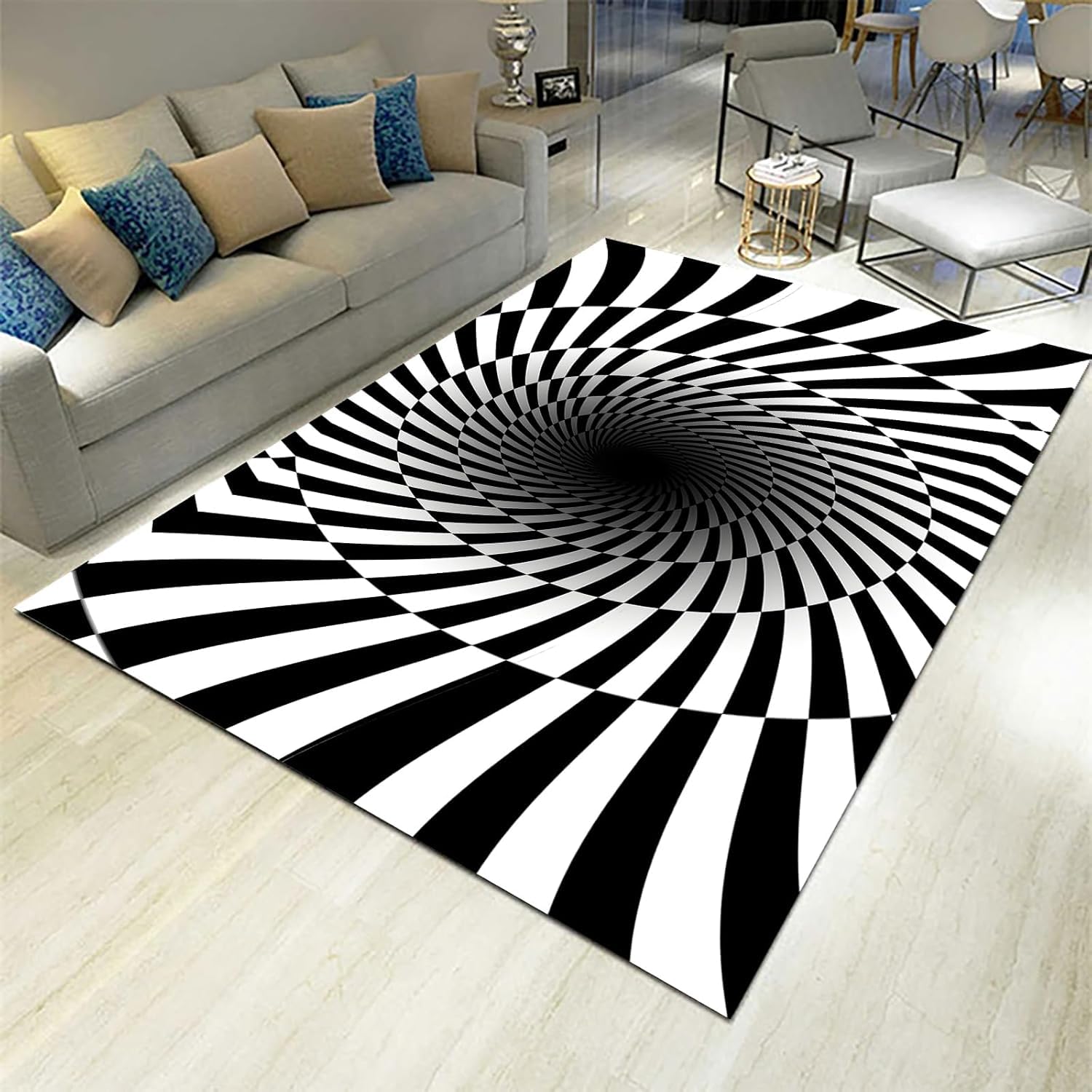 Tapis de couloir anti froid pour réchauffer les sols en carrelage de la maison