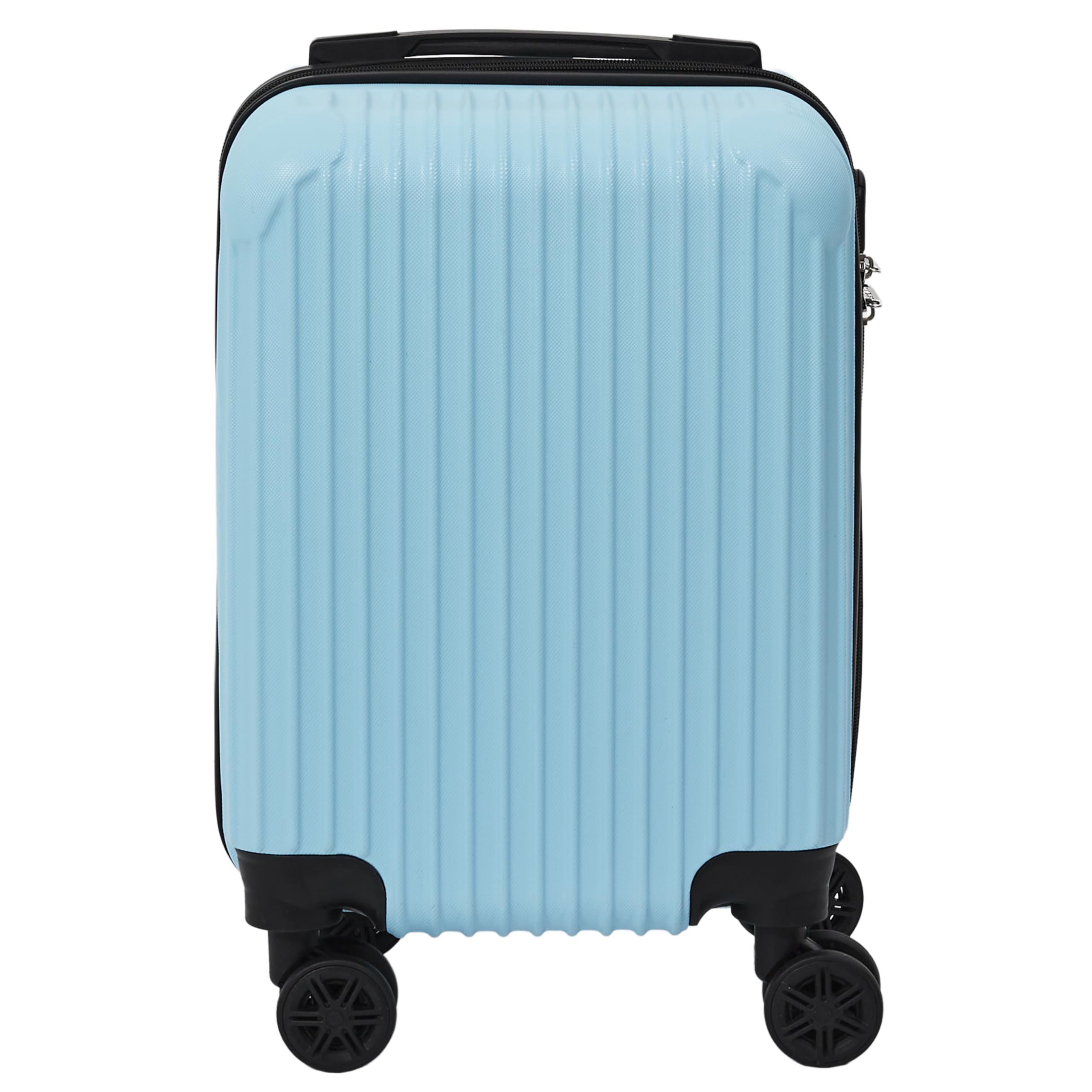 JET LAG, Set of 3 Rome Suitcases 36L 60L 86L, Elegant and Modern Design, Optimal Storage Capacity, Robust and Durability, Carrying Comfort, Blue